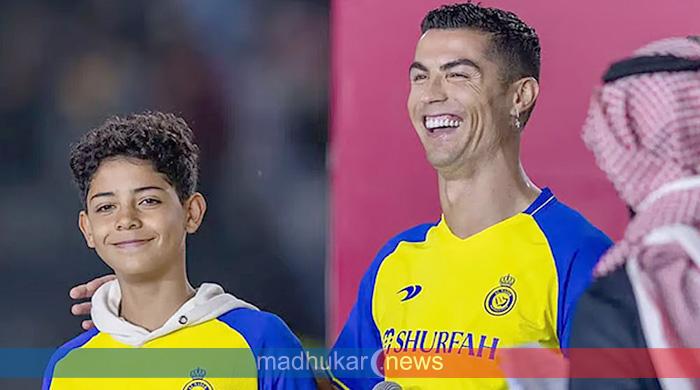 ইতিহাসের সাক্ষী হতে চলেছে আল নাসর: রোনালদোর সঙ্গে মাঠে নামবেন ছেলে!