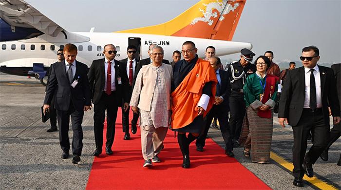 তিন দিনের সফরে ঢাকায় এলেন ভুটানের প্রধানমন্ত্রী 