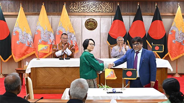 স্বাস্থ্যকর্মী নিয়োগ ও ইন্টারনেট বিষয়ে বাংলাদেশ-ভুটান সমঝোতা স্মারক সই