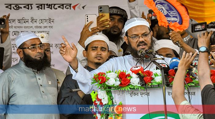 হাতপাখার বিজয় হলে দেশের বিজয় হবে, মানুষের বিজয় হবে : চরমোনাই 
