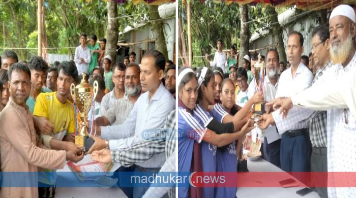 সুন্দরগঞ্জে গ্রীম্মকালীন ক্রীড়া প্রতিযোগিতার পুরস্কার বিতরণ