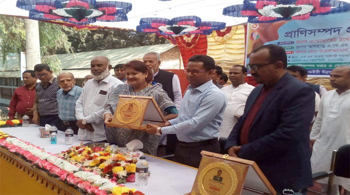 পলাশবাড়ীতে প্রাণিসম্পদ প্রদর্শনীর শুভ উদ্বোধন
