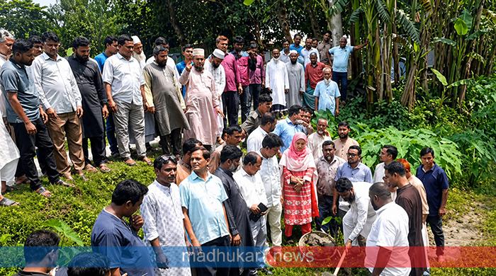 সুন্দরগঞ্জে খাল খনন শুরু 
