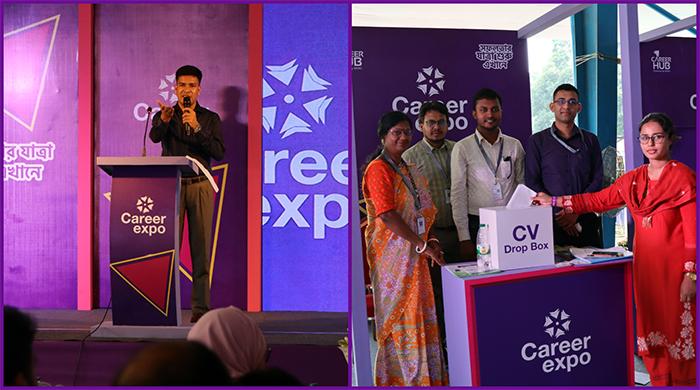 রংপুরে “Career Expo”- তে এসকেএস’র অংশগ্রহণ