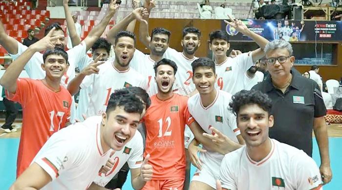 কাভা পুরুষ ভলিবল চ্যাম্পিয়নশিপে কাজাখস্তানকে হারাল বাংলাদেশ