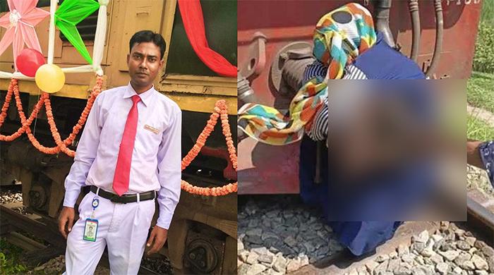 গাইবান্ধায় চলন্ত ট্রেনের হুকে আটকে ছিলেন নারী, চালকের দক্ষতায় রক্ষা