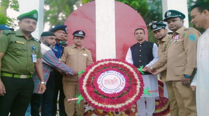 সাঘাটায় মহান স্বাধীনতা ও জাতীয় দিবস উদযাপন