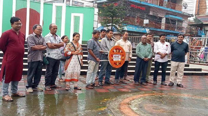 গাইবান্ধায় ঐতিহাসিক ফুলবাড়ী ট্রাজেডি দিবস পালন