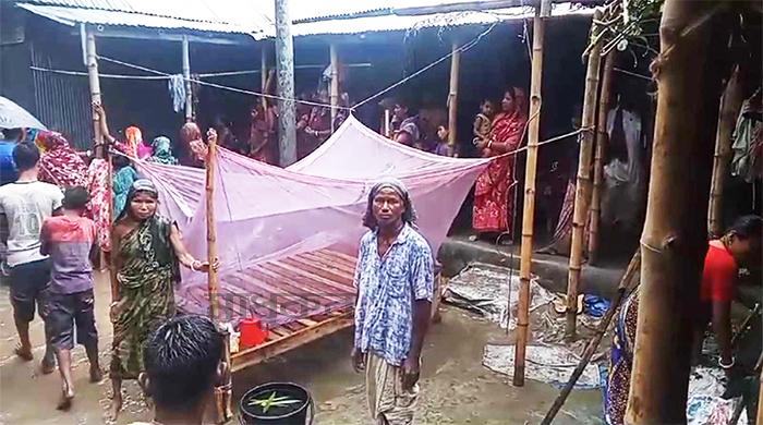 সাদুল্লাপুরে বিদুৎস্পৃষ্ট স্বামীকে বাঁচাতে গিয়ে প্রাণ গেল স্ত্রীরও