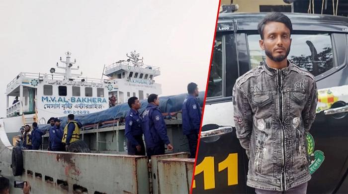 চাঁদপুরে জাহাজে হত্যাকাণ্ড : ৭ দিনের রিমান্ডে গ্রেপ্তার ইরফান  
