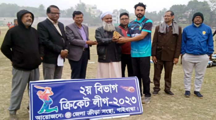 গাইবান্ধা জেলা ক্রীড়া সংস্থা আয়োজিত গাইবান্ধা ২য় বিভাগ ক্রিকেট লীগ 