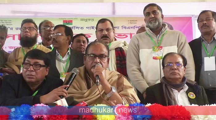 আমরা নির্বাচিত সরকার প্রতিষ্ঠার খুব কাছাকাছি রয়েছি: শামসুজ্জামান দুদু