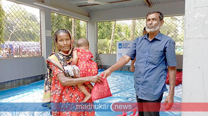 এসকেএস কোরবানির মাংস দিয়ে অভাব পূরর্ণ করেছে