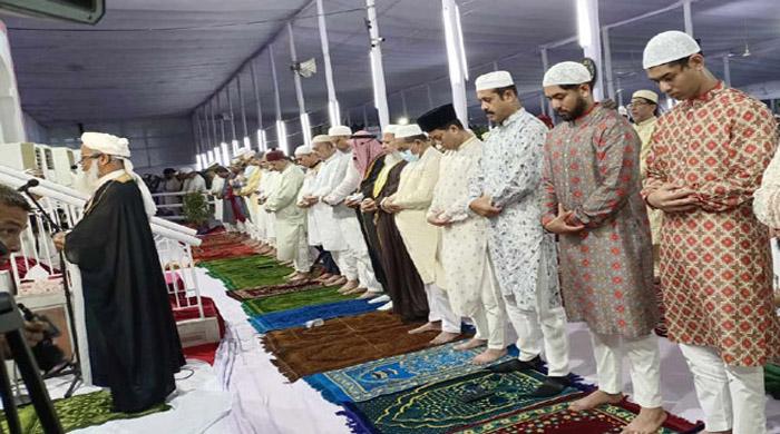 জাতীয় ঈদগাহে ঈদের প্রধান জামাত অনুষ্ঠিত
