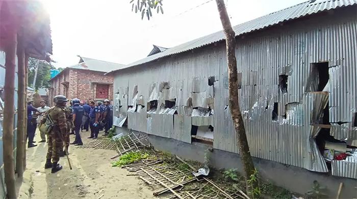 গংগাচড়ায় হিন্দুপাড়ায় হামলা: পরিদর্শন শেষে যা জানালো প্রশাসন ও পুলিশ