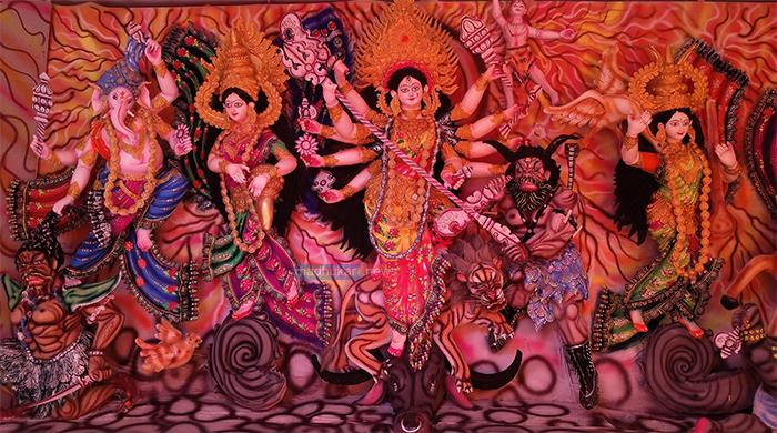 শারদীয় দুর্গোৎসবের মহাসপ্তমী আজ
