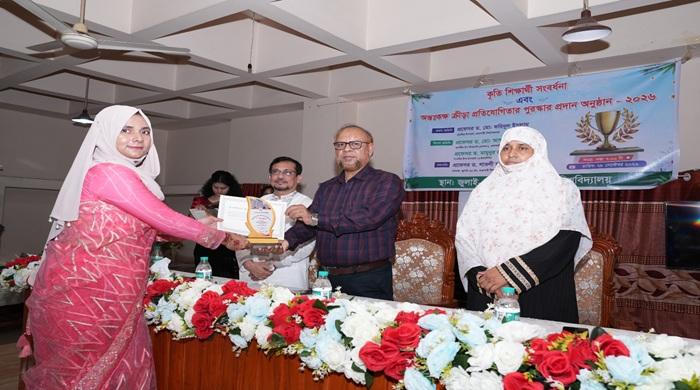 রাবির জুলাই-৩৬ হলে কৃতী শিক্ষার্থী সংবর্ধনা ও ক্রীড়া প্রতিযোগিতার পুরস্কার প্রদান রাবির জুলাই-৩৬ হলে কৃতী শিক্ষার্থী সংবর্ধনা ও ক্রীড়া প্রতিযোগিতার পুরস্কার প্রদান