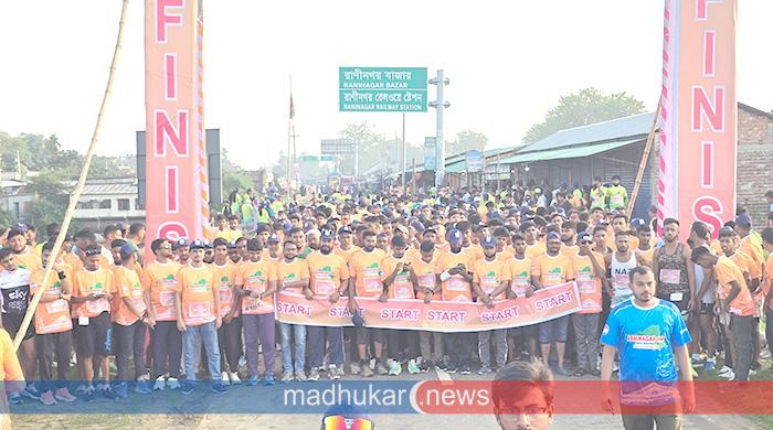 রাণীনগরে দেশের বৃহৎ রানিং উৎসব অনুষ্ঠিত