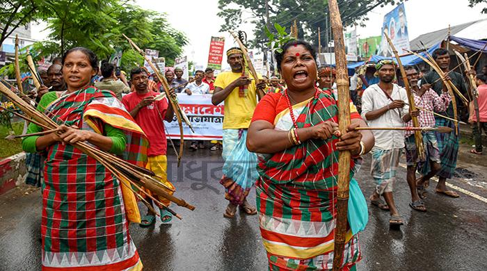 গাইবান্ধায় সাঁওতাল বিদ্রোহ দিবস পালিত