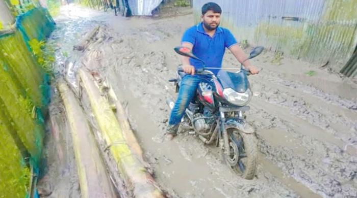 সুন্দরগঞ্জে ৪১৯ কিলোমিটার কাঁচা রাস্তার বেহালদশা