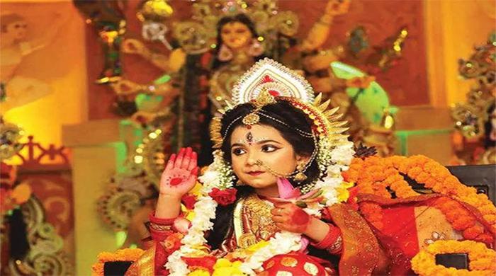 শারদীয় দুর্গোৎসবের মহাঅষ্টমী আজ, হবে কুমারী পূজা
