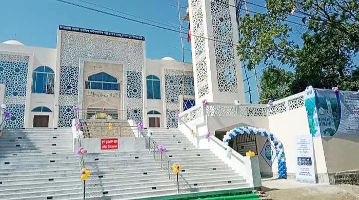 সৈয়দপুরে মডেল মসজিদের উদ্বোধন