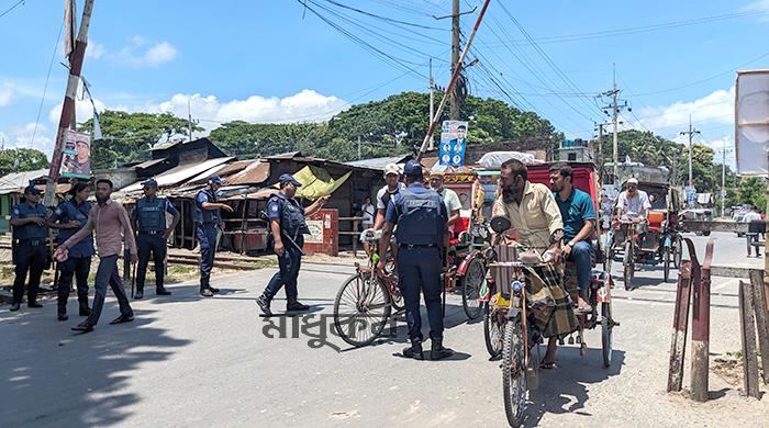 গাইবান্ধায় আজও সকাল ৬টা থেকে রাত ১০টা পর্যন্ত কারফিউ শিথিল