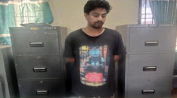 সুন্দরগঞ্জে মাদকসহ যুবক গ্রেপ্তার