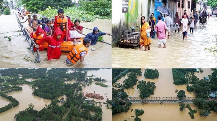 বন্যায় প্রাণহানি বেড়ে ৫৯, পানিবন্দি আরও ৭ লাখ পরিবার
