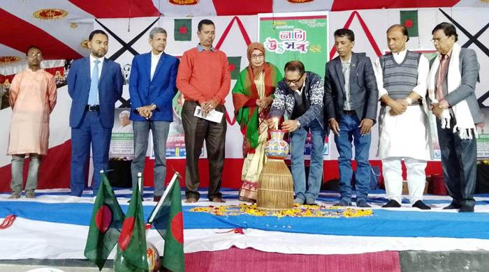 দুই দিনব্যাপী মানবাধিকার নাট্য উৎসবের উদ্বোধন নওগাঁয়